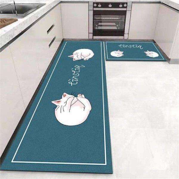 Floor Mat Household Kitchen Science Long Strip Kitchen