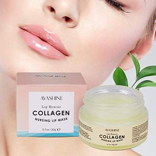 Avashine Lip Sleep Mask with Collagen Peptide lip mask for