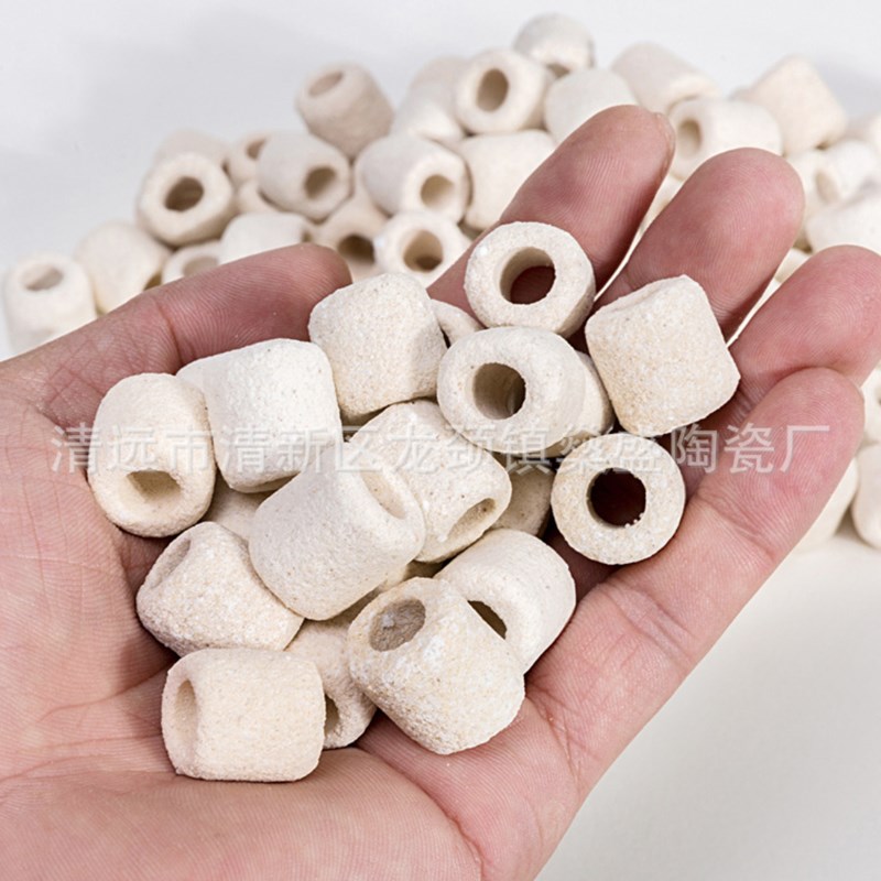 鱼缸滤材细菌球纤维环生化球细菌屋陶瓷环净水鱼缸水族箱过滤材料