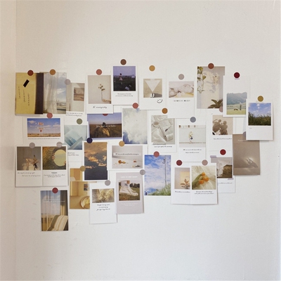 极速30Pack Travel Style Wall Collage Kit Aesthetic Pictures,