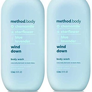 Method Body Wash  Wind Down  18 FL OZ (532ml) - 2-PACK