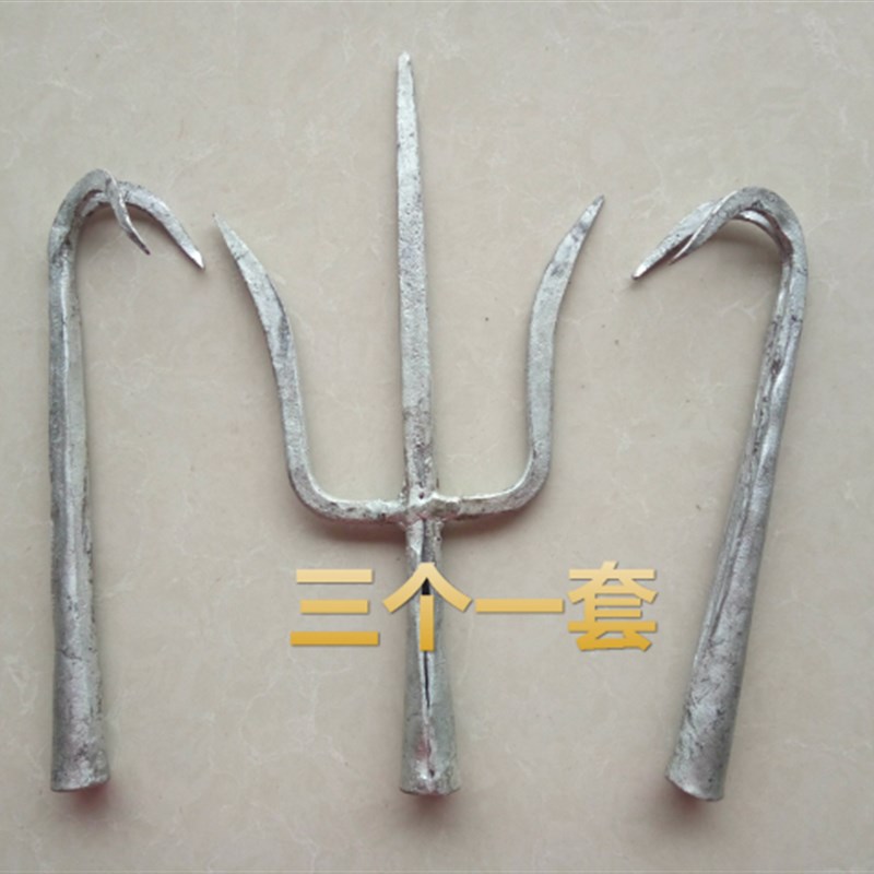 道家用品 叉勾 道士法坛用品  道家 铁叉勾 万法宗坛法架配件