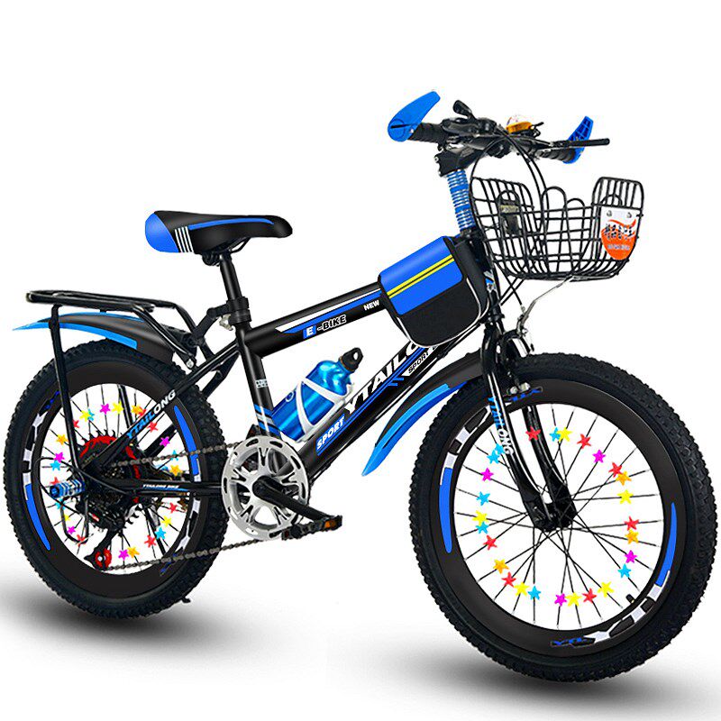 极速儿童自行车中大童男孩小学生男童单车山地小孩6-8一9-10-12岁