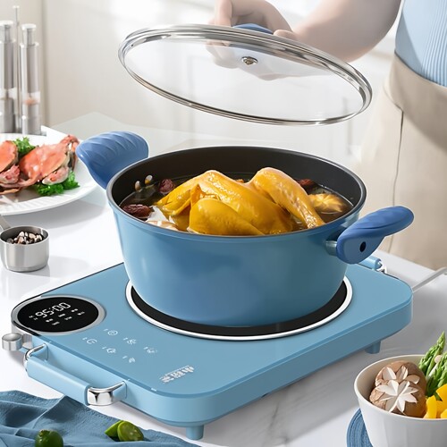 2025新款智能电陶炉家用大功率爆炒零辐射多功能安全节能静音耐用