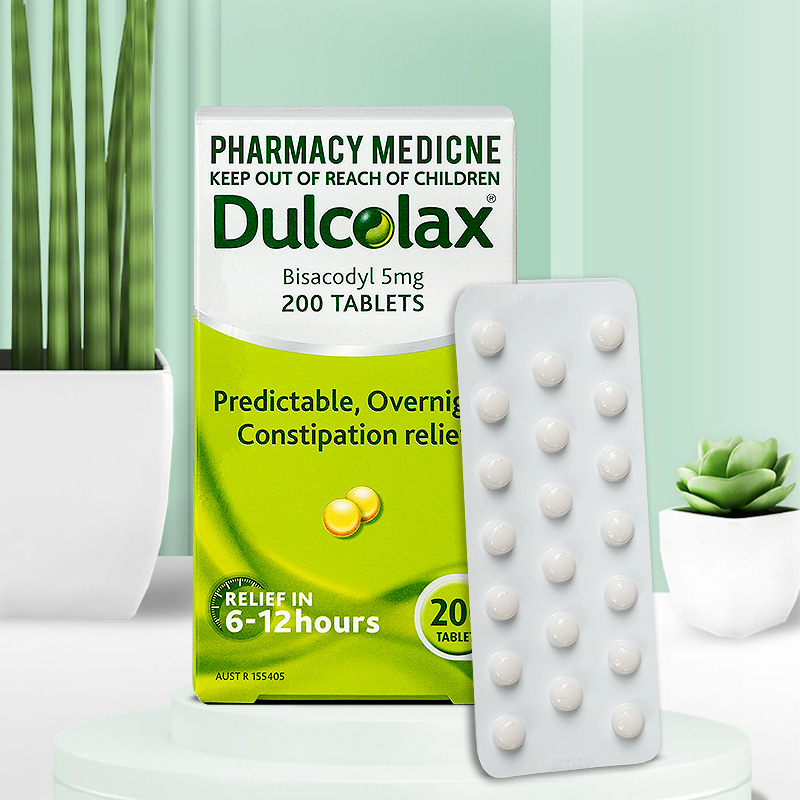 澳洲Dulcolax乐可舒通便丸200粒比沙可啶缓解便秘润肠通便排毒