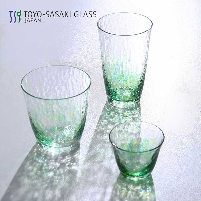 东洋佐佐木水之彩甜美治愈玻璃杯