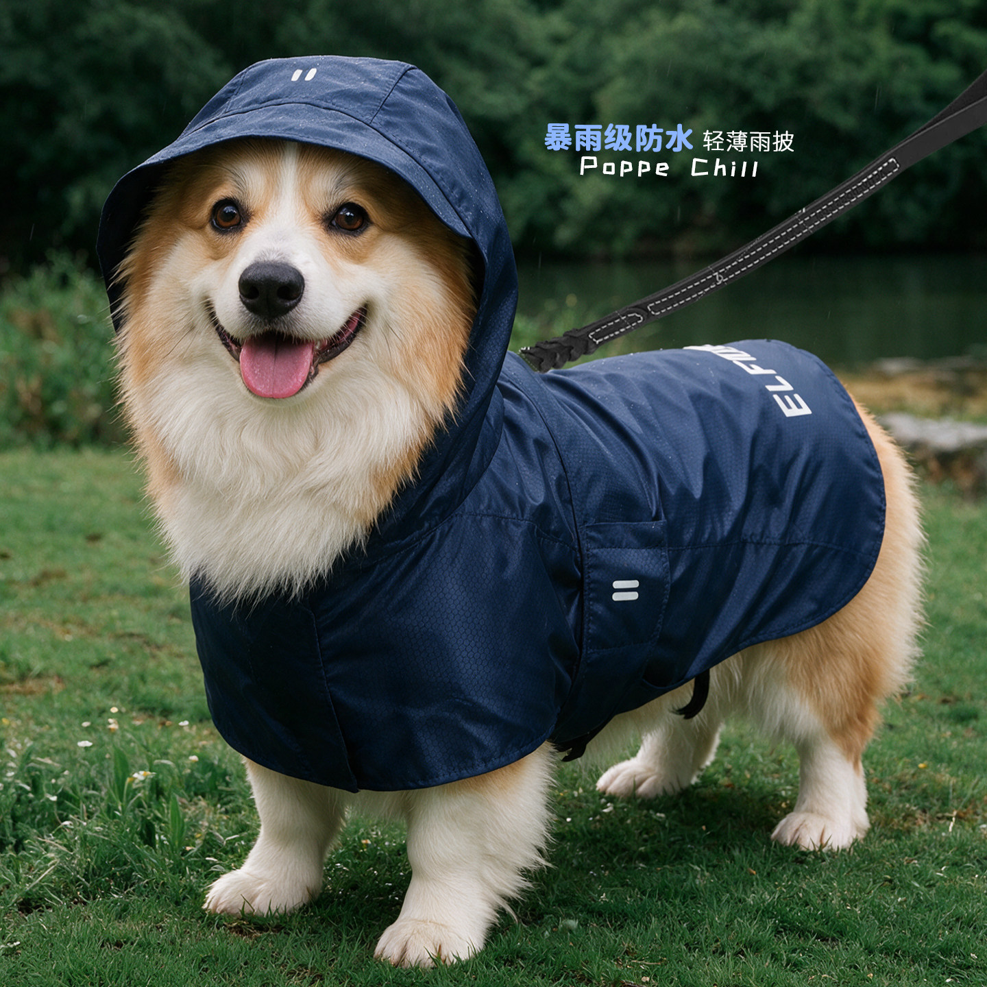 【6-28斤】宠物狗狗雨衣雨披