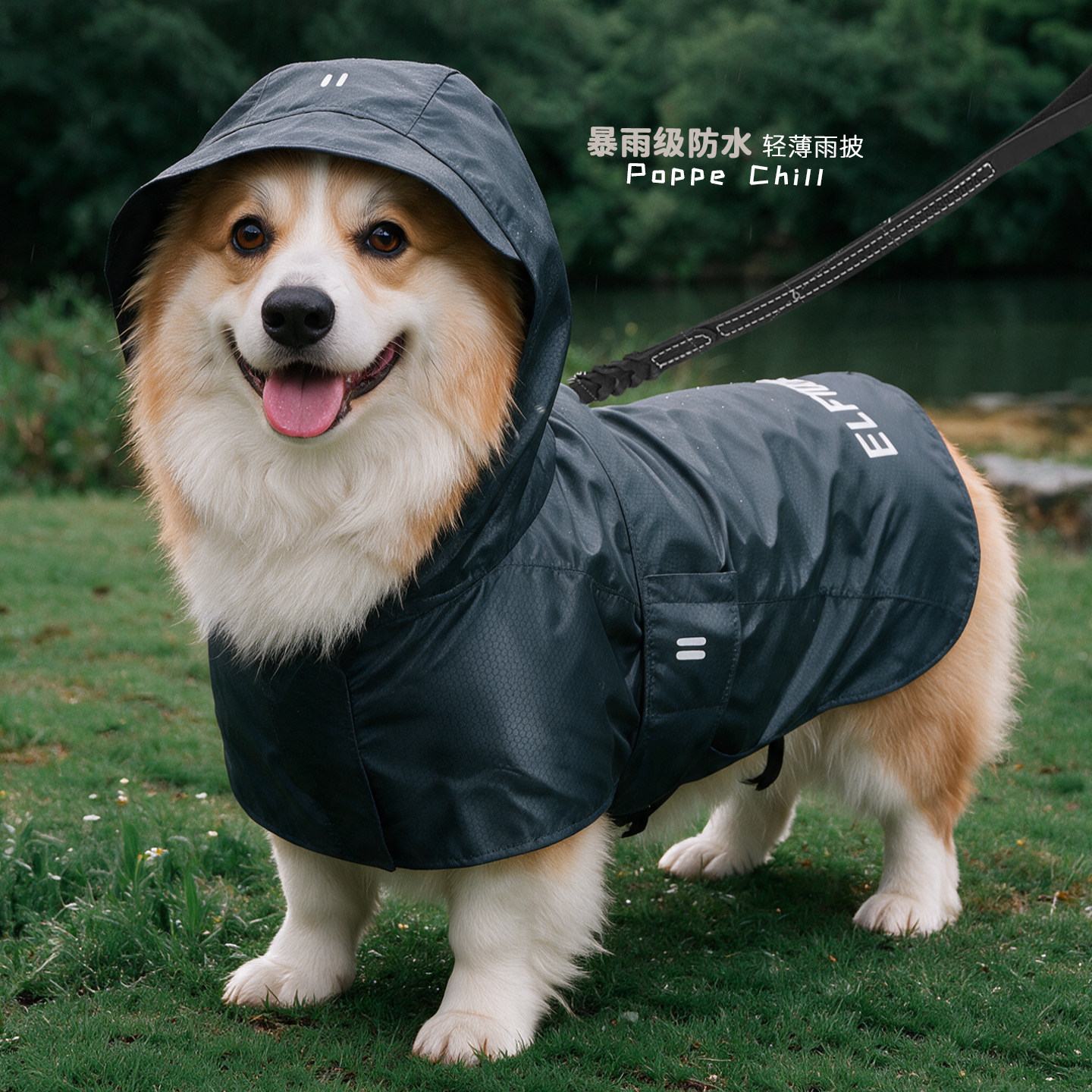 【6-28斤】宠物狗狗雨衣雨披