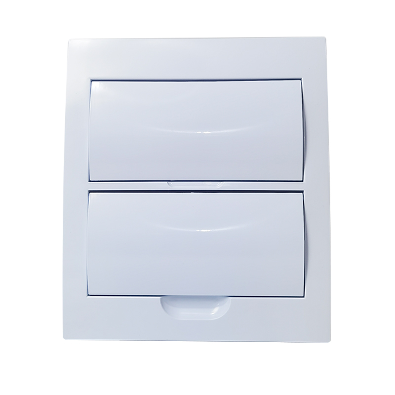 配电箱面板盖子电表箱塑料面板盖家用全白电盒盖板 10 12 15 18