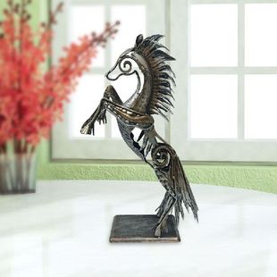 Retro Style Horse Animal Figurine Collect Gifts Running