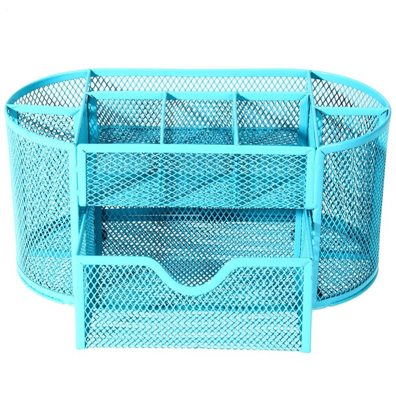 22*11*10.5cmNew Multifuction Stationery Desk Organizer 9 ce