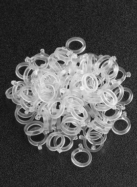 100pcs Elastic Baitbands for Carp fishing Pellets Bait Bands