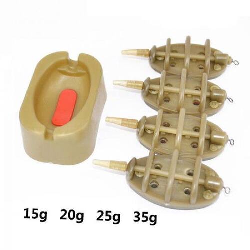 极速Fiing Bait Cage Plastic 4 In 1 Useful New Highquality