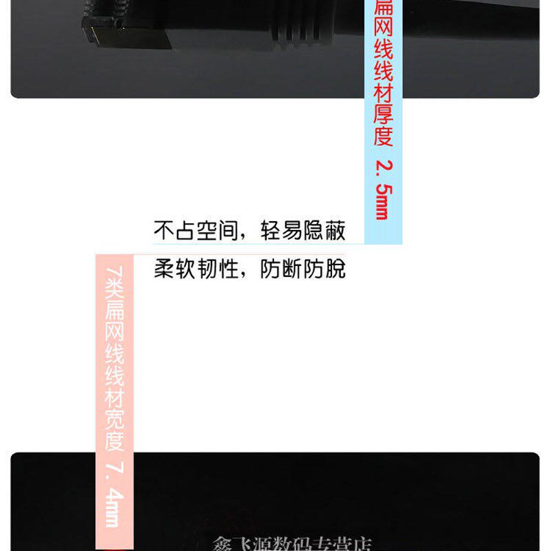 rj45 5m10m15m20m25m30m cat7 lan network cable ethernet cord