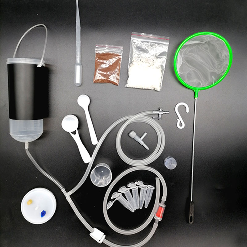 丰年虾孵化器自动丰年虾卵孵化桶大红卵细卵可孵化丰年虾卵简易桶