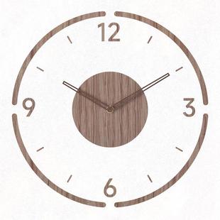 静音创意挂墙时钟挂表石英钟表家用 饰时尚 钟表挂钟客厅2022新款 装