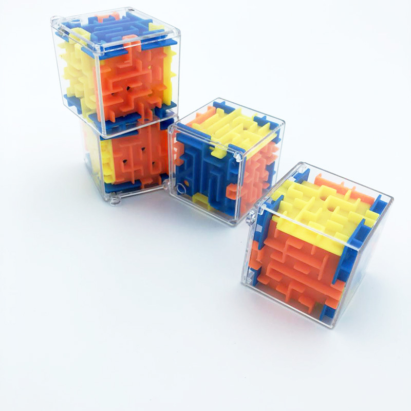 1pcs 3D Maze Magic Cube Stickerless Cube Puzzle Professional