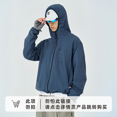 RESTICK 「暖流2.0」PrimaLoft Evolve户外抓绒连帽开衫外套秋季