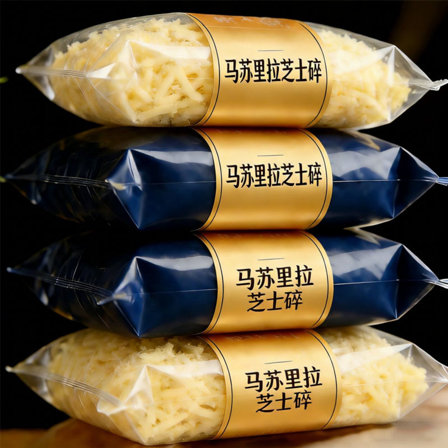马苏里拉芝士碎拉丝家用自制烘焙材料披萨芝士焗饭奶酪配料批发