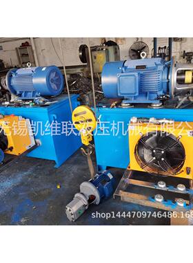 六缸同步液压系统,4级30KW配PV2R3-96，非标液压系统