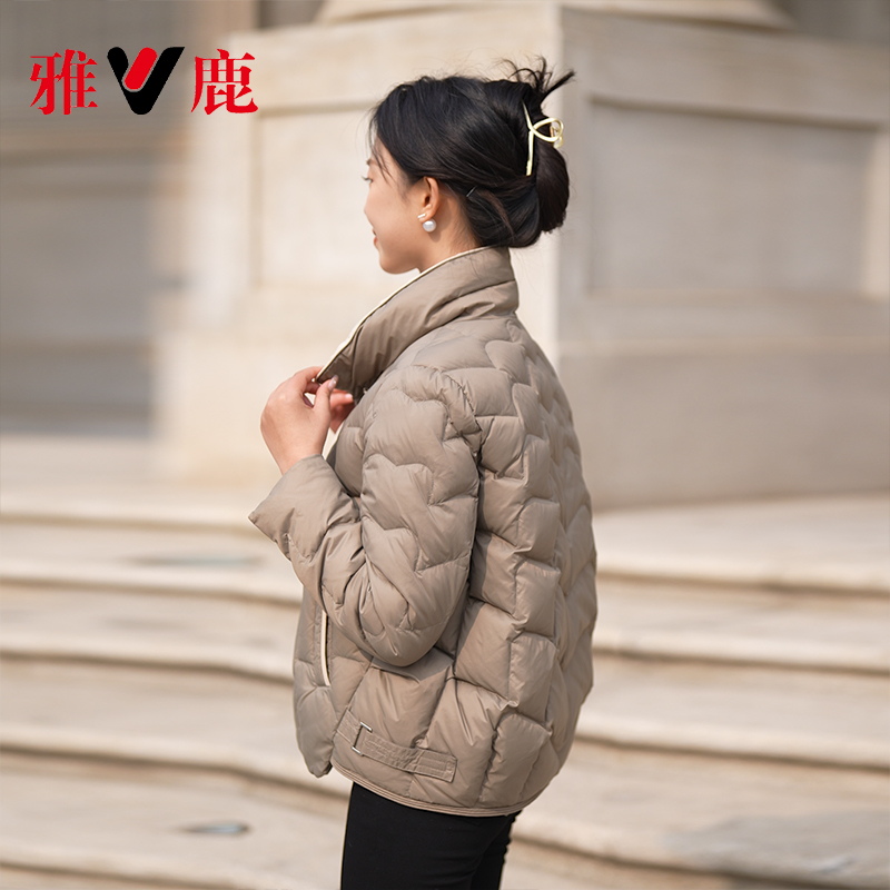 2025年新款中长款宽松羽绒服