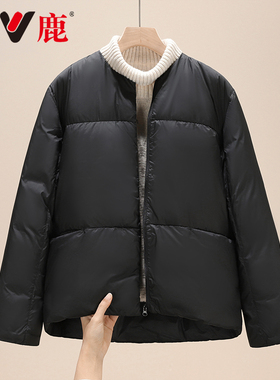 2024年雅鹿冬季加厚短款羽绒女款短款保暖羽绒服YD501Z04040