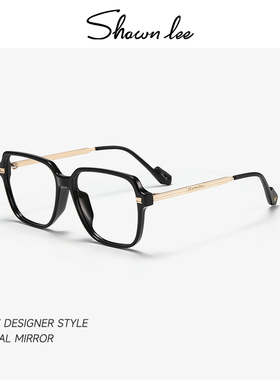 Shawnlee超轻眼镜框TR90日系方框近视可配高度数防蓝光显瘦眼镜架