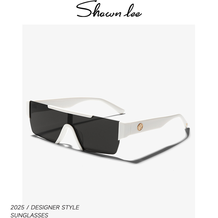 Shawnlee潮流时尚方框飞行员墨镜男女骑行眼镜防紫外线太阳镜
