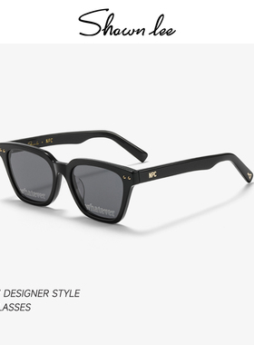 Shawnlee酷潮方框墨镜