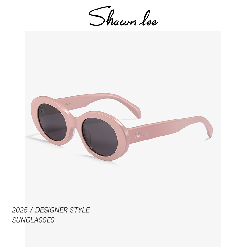 Shawnlee复古猫眼粉框墨镜