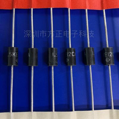 直插双向TVS瞬变抑制二极管1.5KE68CA-E3/54正品VISHAY DO-201AD