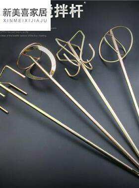 杆棒器头打馅机活面机抹墙六角电钻绞肉搅拌杆搅拌机杆拌灰杆