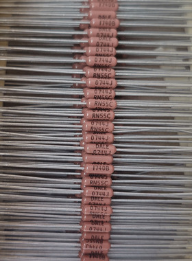 174R欧棕色1/4W 进口DALE发烧0.1%精密金属膜电阻 可代170R180R