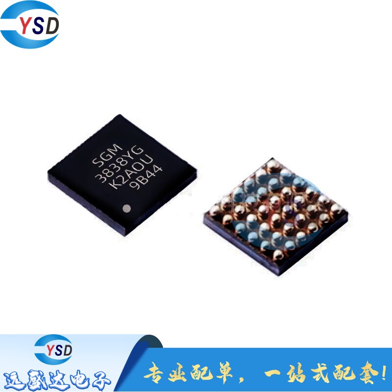 全新原装 SGM3838YG/TR  SGM3838YG WLCSP-36 显示背光驱动芯片IC图片