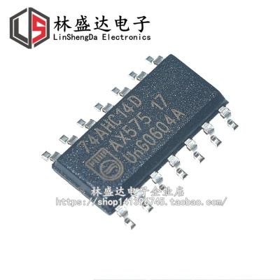 全新 74AHC14D SN74AHC14D 74AHC14 SOP14 逻辑芯片 线路驱动器