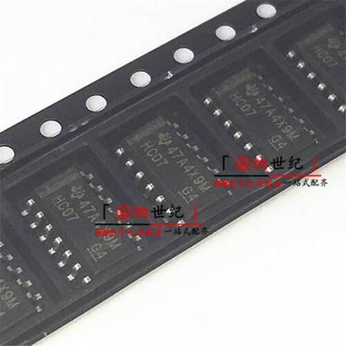 全新 SN74HC07DR HC07 74HC07D 贴片SOP-14 反相集电极开路驱动器
