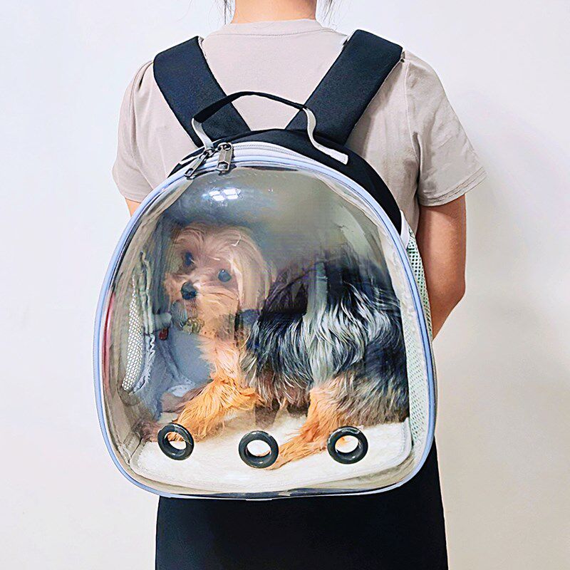 小狗背包约克夏刚出生猫咪装狗狗的外出便携背小型犬双肩书包比熊