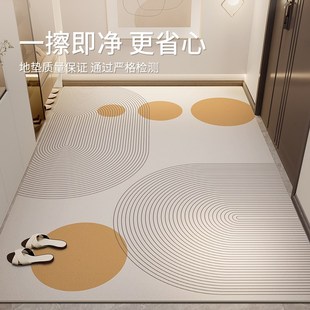 pvc门垫脚垫家用玄关免洗可擦可裁剪 入户门地垫门口进门2024新款
