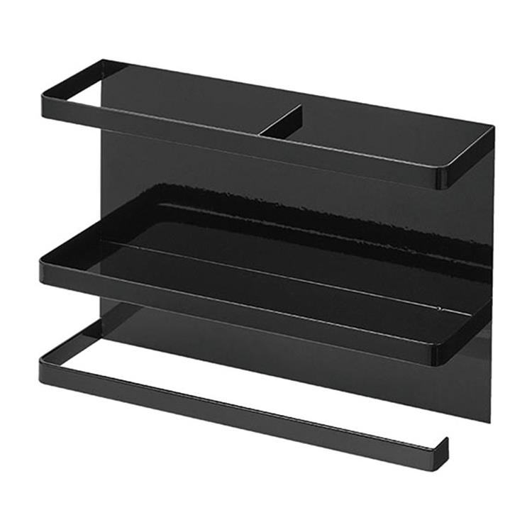 BK9K冰箱置物架侧收纳磁吸缝隙外侧边多层磁铁壁挂式保鲜膜收