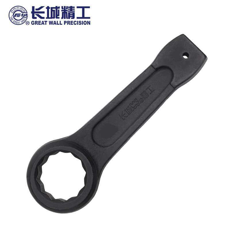 长城精工 The Great Wall 311534 敲击梅花扳手单头重型大板手单