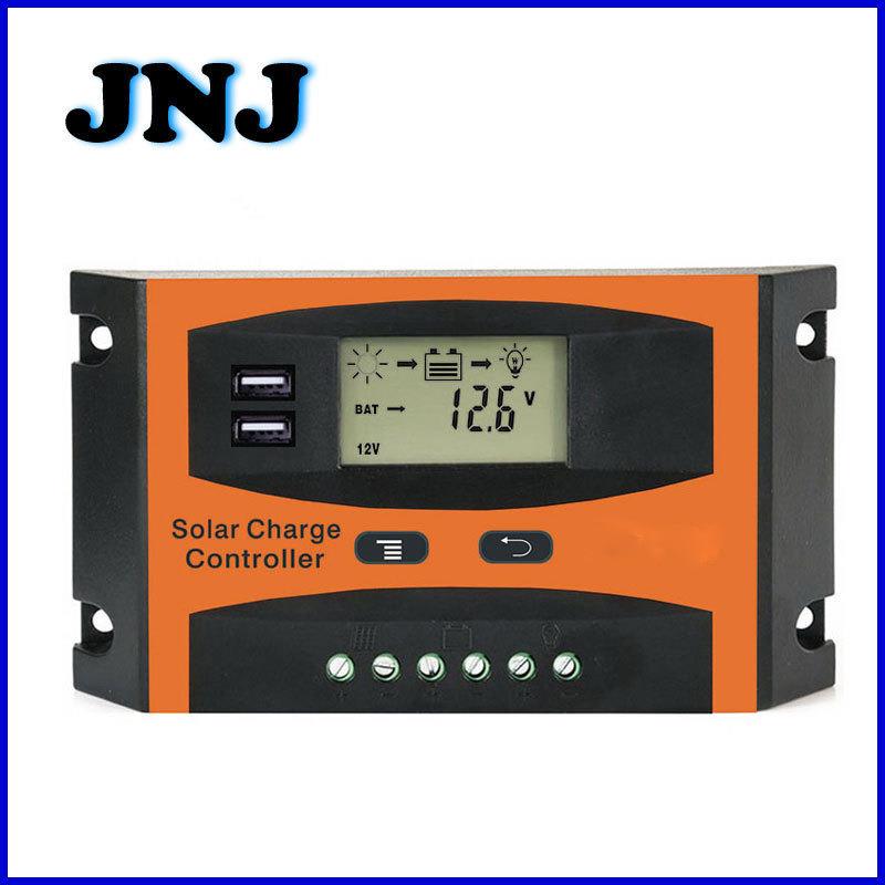 10A-80A太阳能控制器12V/24V识别太阳能充电控制器