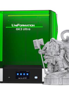 UniFormation/迅新gk3ultra大尺寸13.5寸16kLCD光固化3d打印机