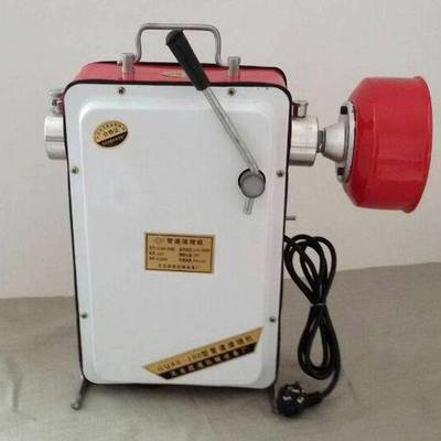 GQ-100型管道疏通机 电动管道清理机 家用厨房地漏下水道疏通器