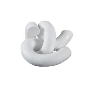 现代OGR简创意抽象树绕不规则脂摆件样板房售楼处桌缠约面书架饰