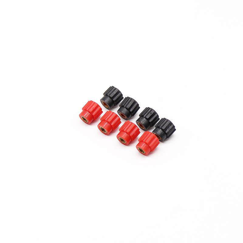 帽专票JS-90A0接线柱头UYJ部900A头部帽红黑色4mm孔上1袋1000个