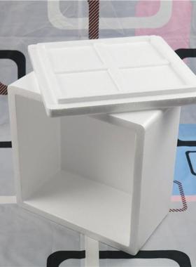 ZGA高密加厚8寸9千层蛋糕泡沫萨泡沫盒箱小龙虾外批卖正方形寸泡