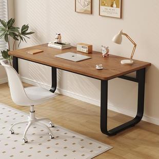 书桌学生桌电桌长条简易出租屋写室字桌OFT家脑用卧女生化妆桌学