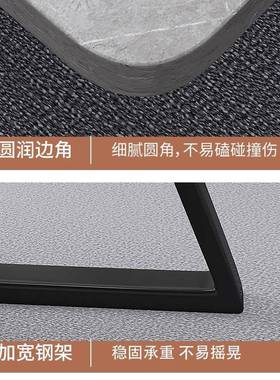 茶几客厅MAF家用茶简约现代办公室沙茶几桌轻户奢简发易小型岩板