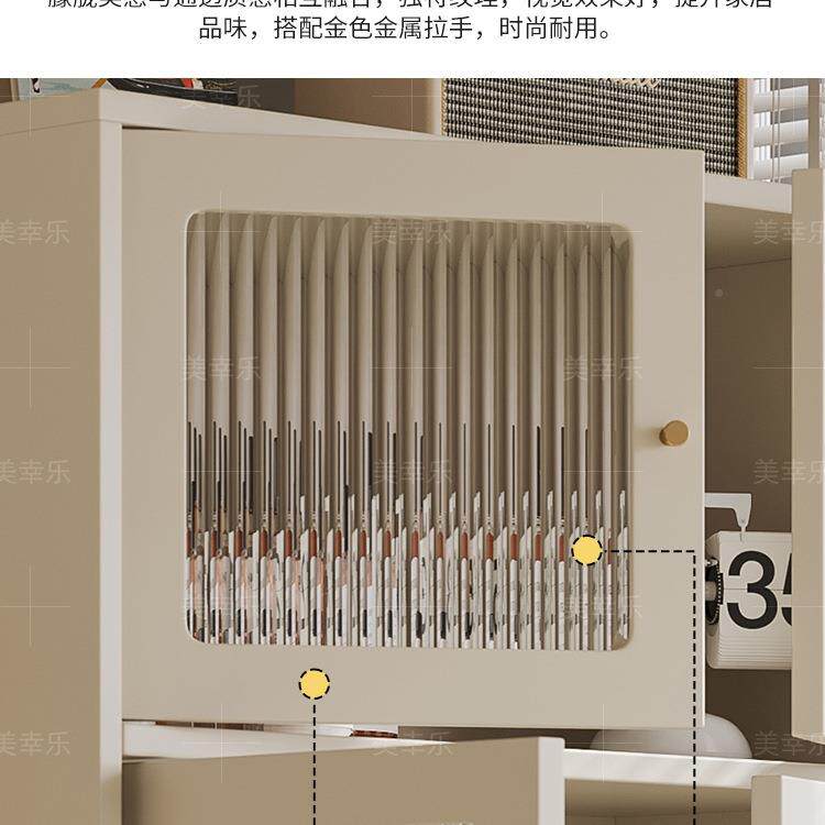 飘储窗柜物柜586实木对开门矮柜家用卧小地柜房间窗台置物架床室