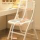 家折叠椅子简易凳XOW子便携办椅公椅靠椅会议椅电脑用餐椅宿舍背